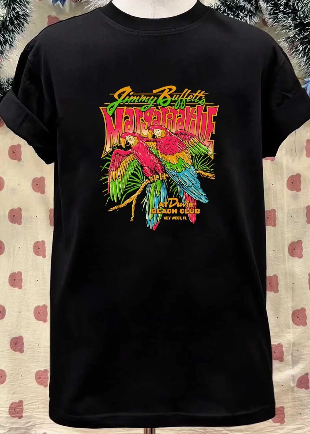Jimmy Buffett’s Margaritaville Key West Parrots Shirt