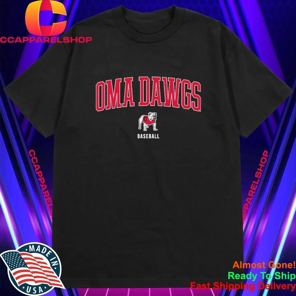 Georgia Bulldog Baseball OmaDawgs Shirt