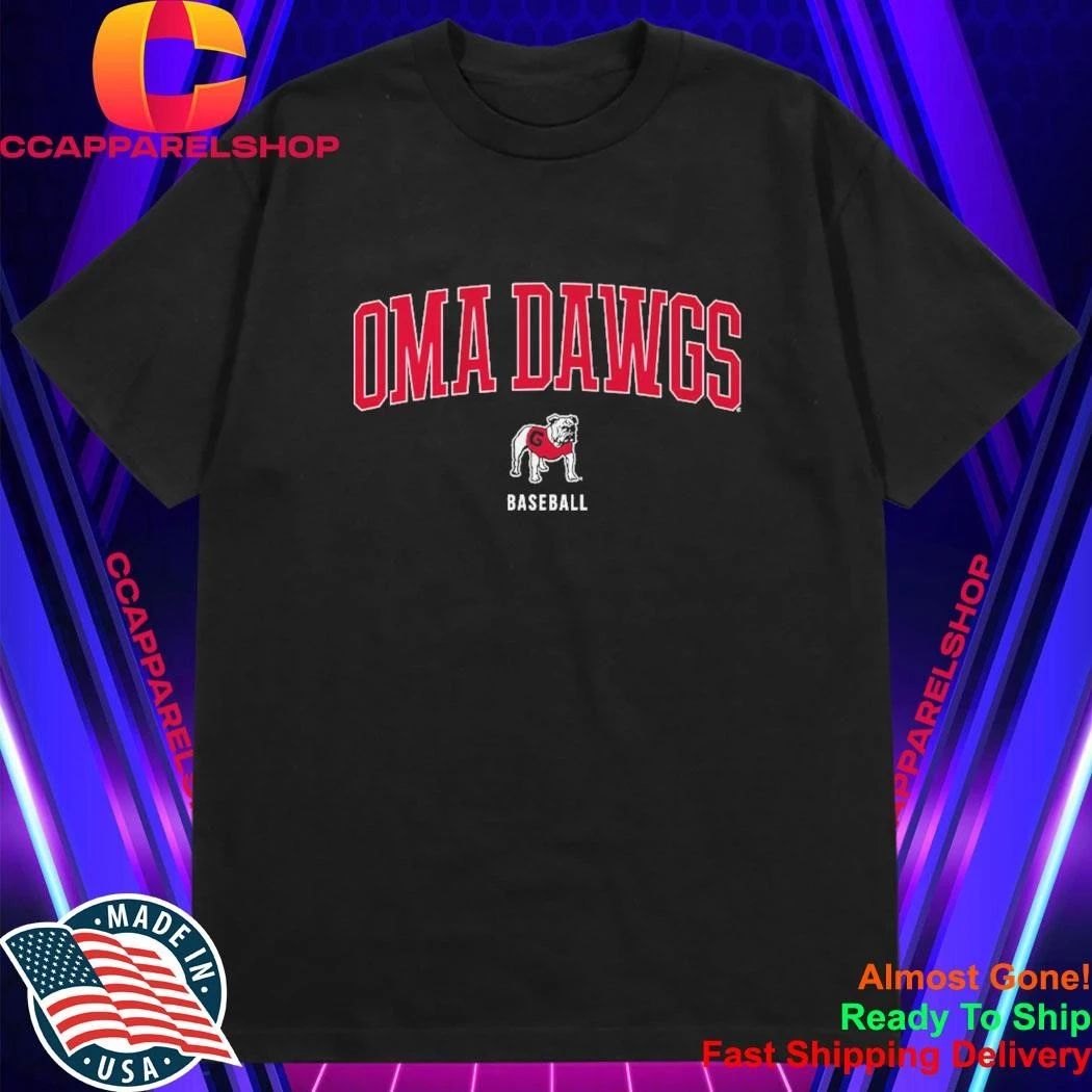 Georgia Bulldog Baseball OmaDawgs Shirt