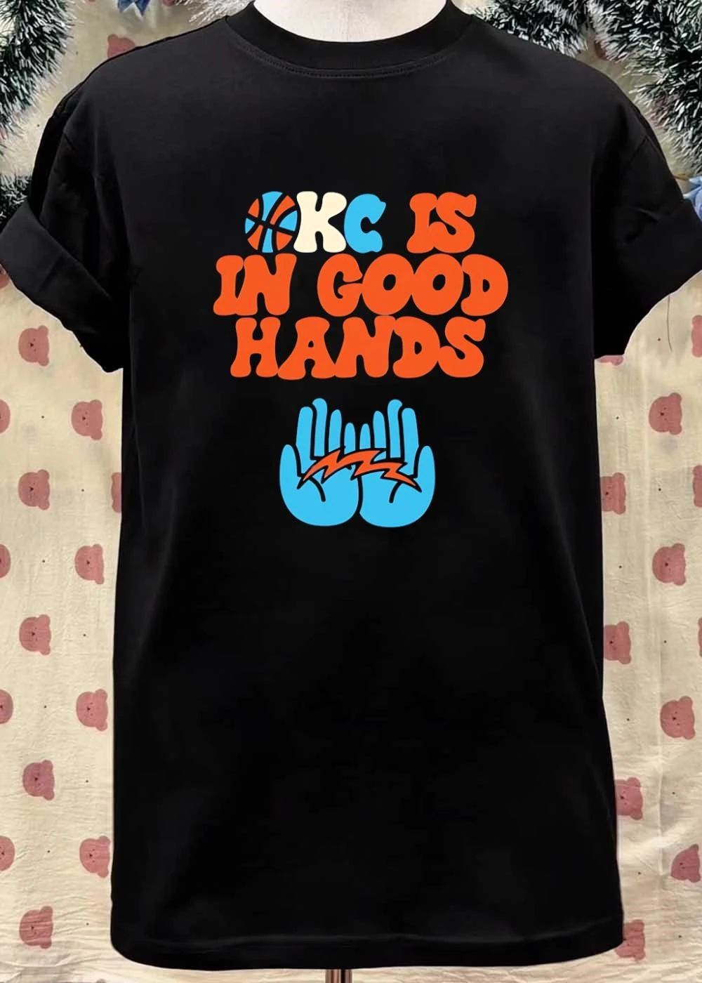Okc Is In Good Hands Thunder Basketball Shirt