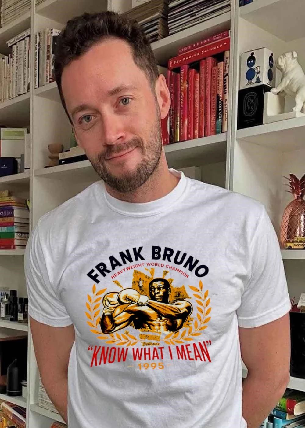Frank Bruno Heavyweight World Champion Boxing know what I mean 1995 shirt