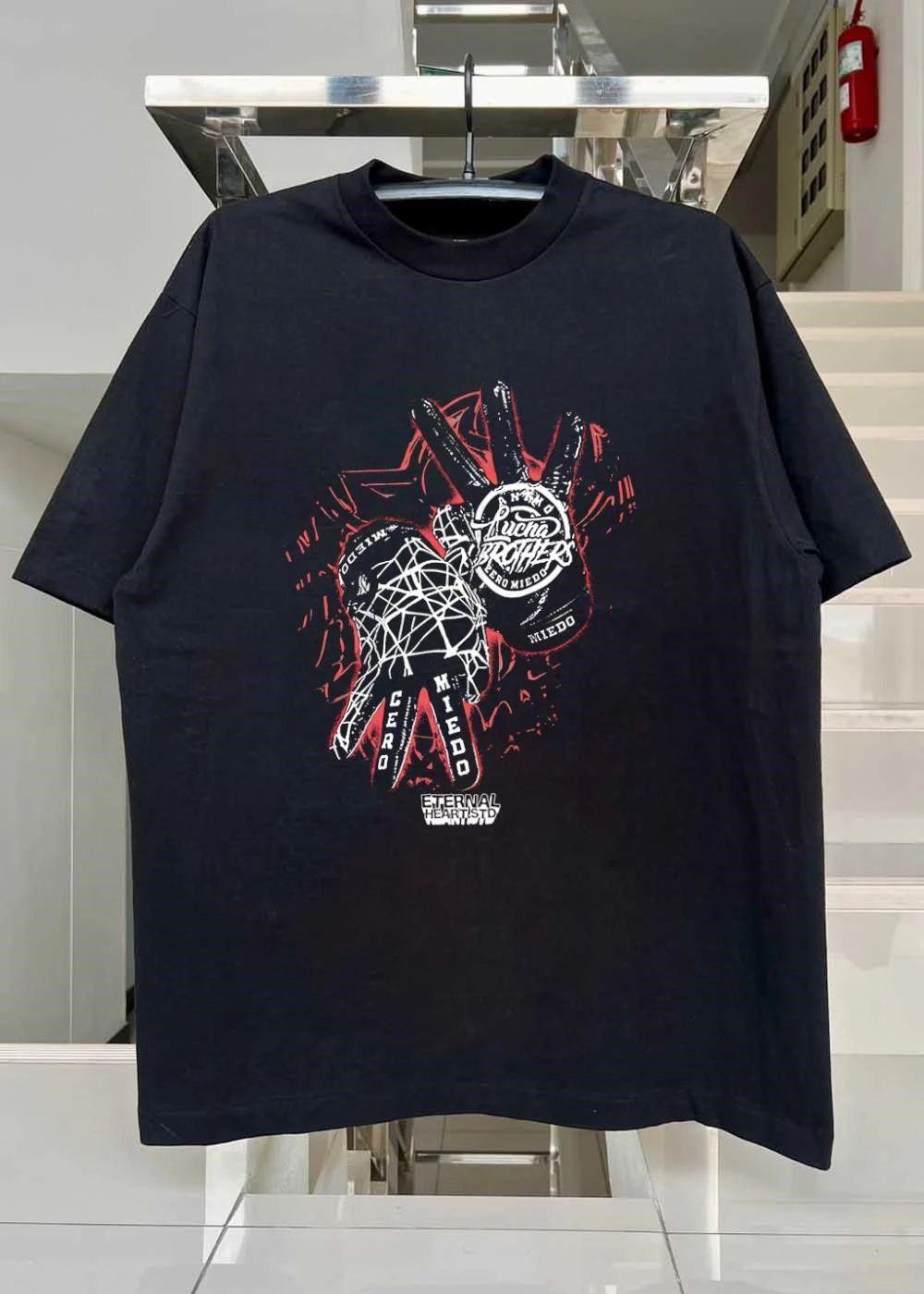 Animo Lucha Brothers Cero Miedo Wrestling Shirt