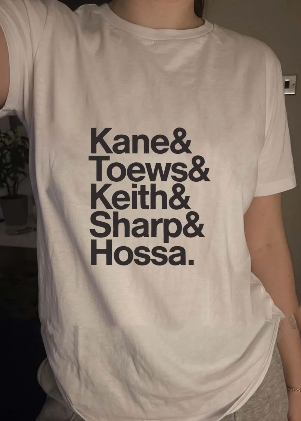 Kane & Toews & Keith & Sharp & Hossa Chicago Blackhawks T-Shirt