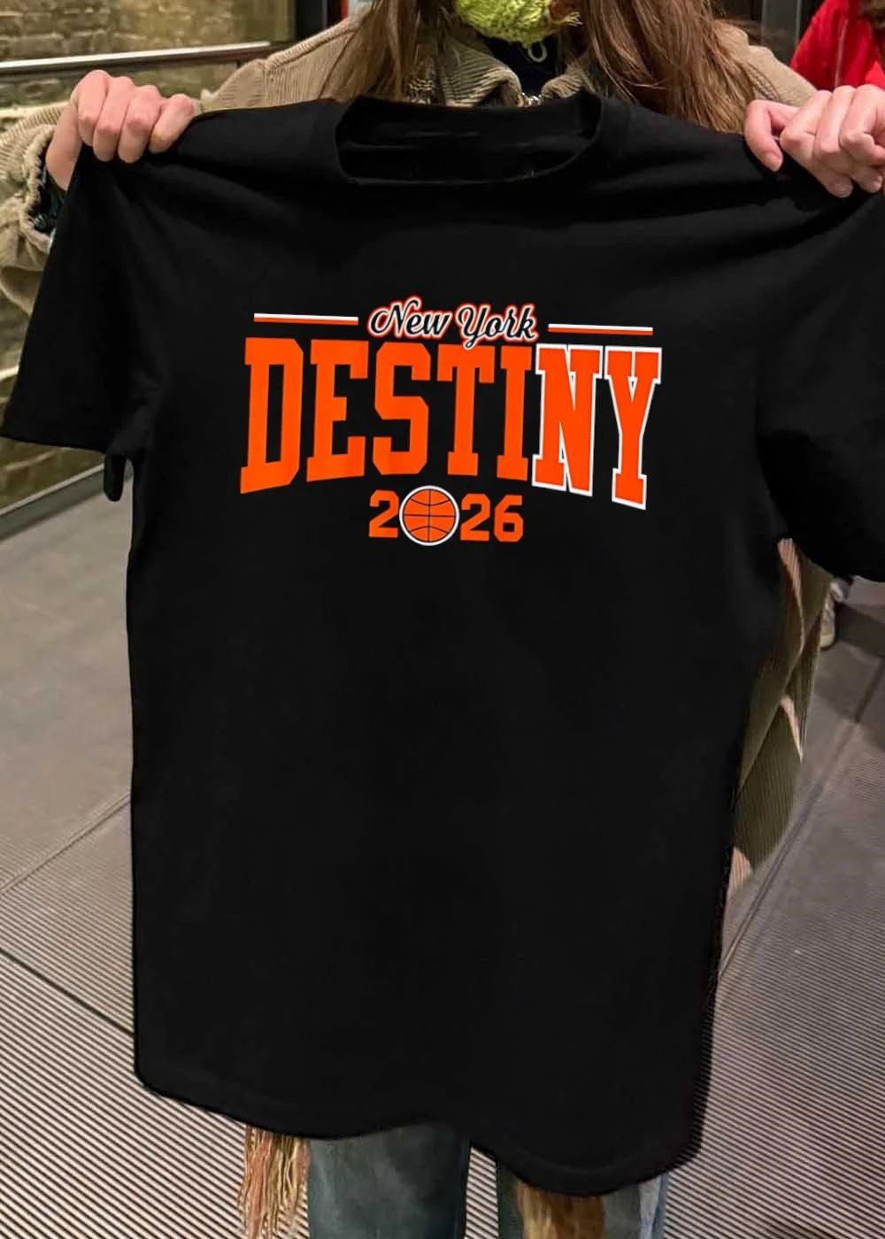 New York Destiny 2026 Basketball T-Shirt