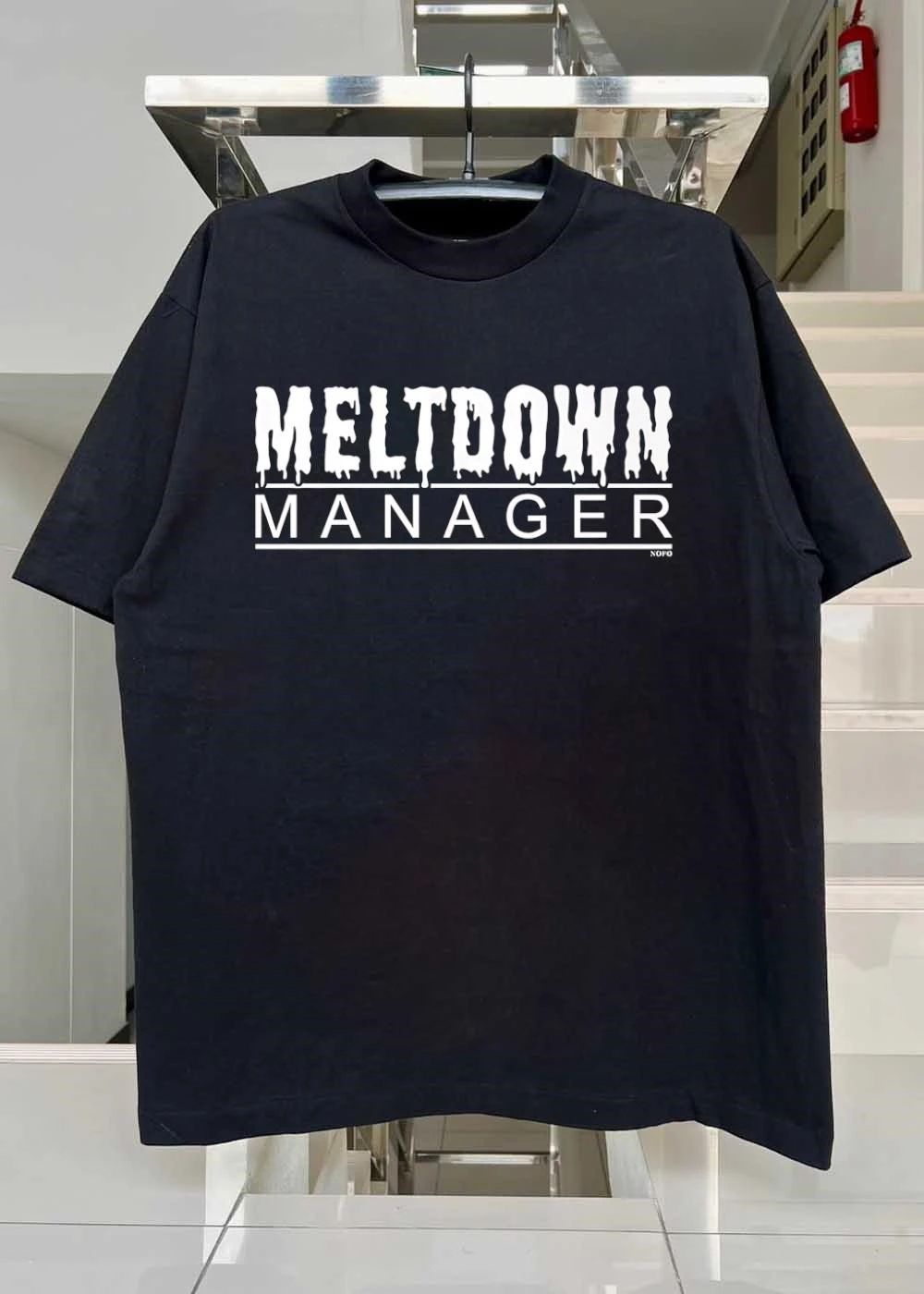 Nofo Meltdown Manager shirt