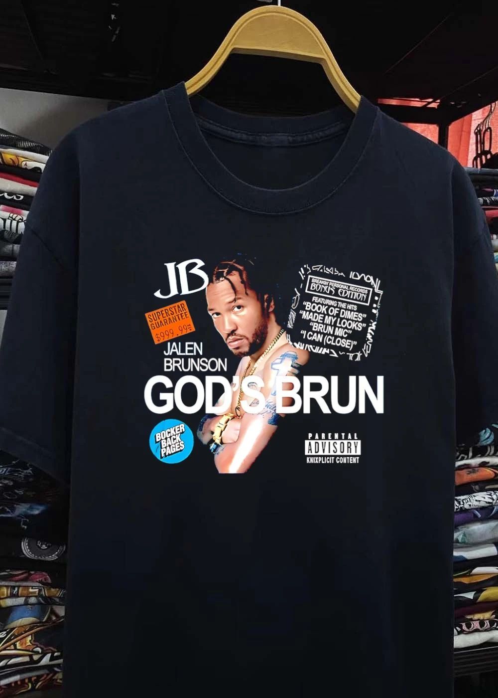 JB Breakin Personal Records Superstar Guarantee 999 99 God’s Brun Jalen Brunson T-Shirt
