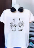 Fingers Showing Middle Gesture Fuck ICE T-Shirt