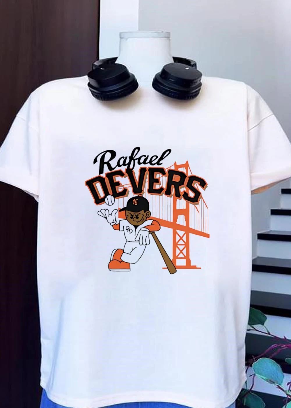 Rafael Devers San Francisco Giants Golden Gate Bridge MLB baseball Rafael Devers shirt