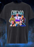 Chicago Dad Retro Cast Character Graphic shirt