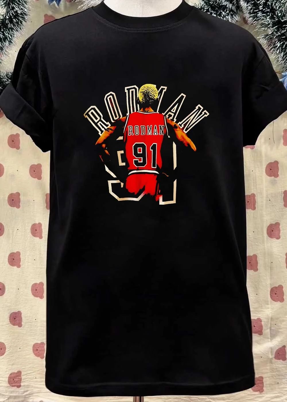 Dennis Rodman vintage 90s Basketball shirt