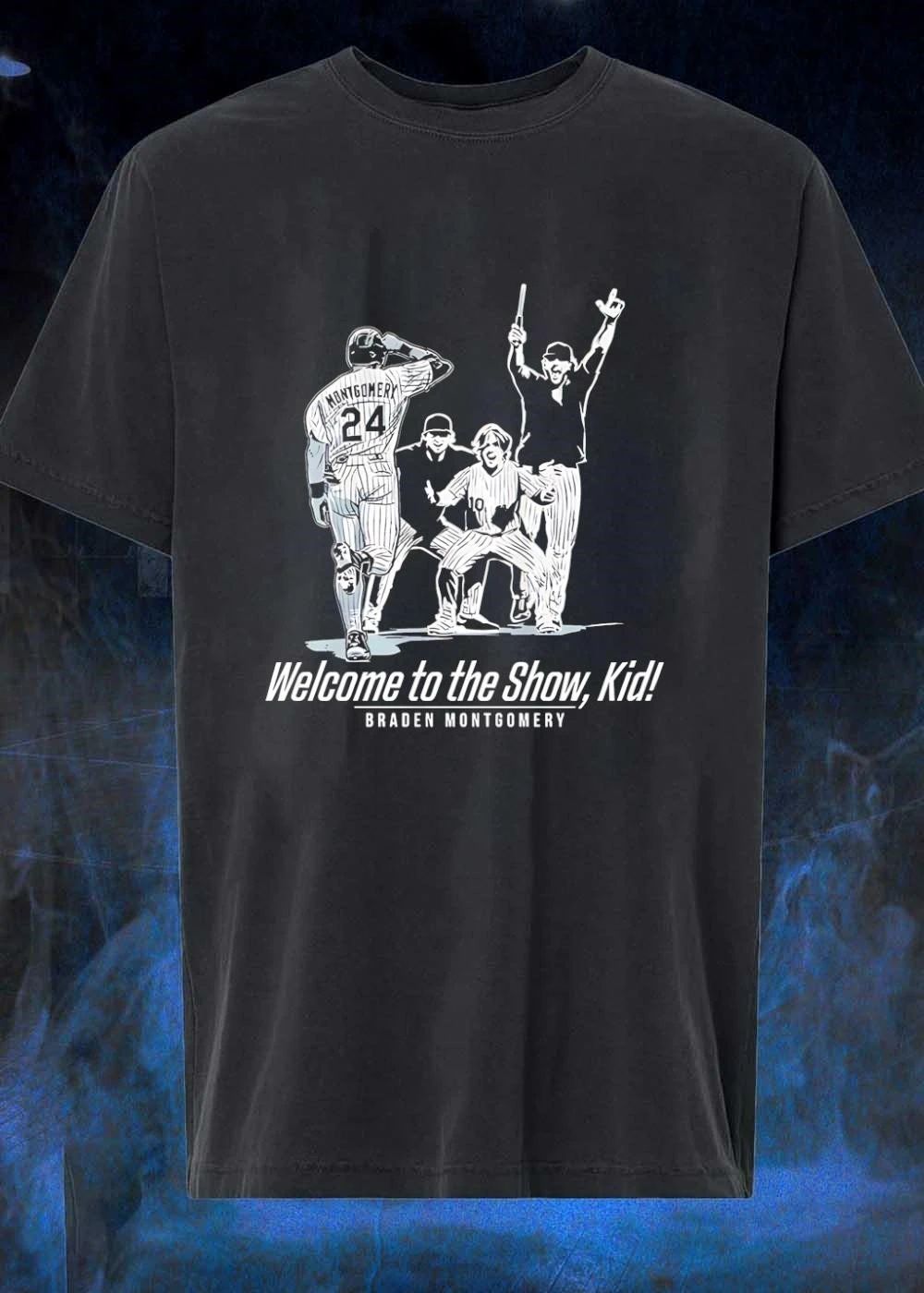 Braden Montgomery Welcome to the Show Kid Texas A&M T-Shirt