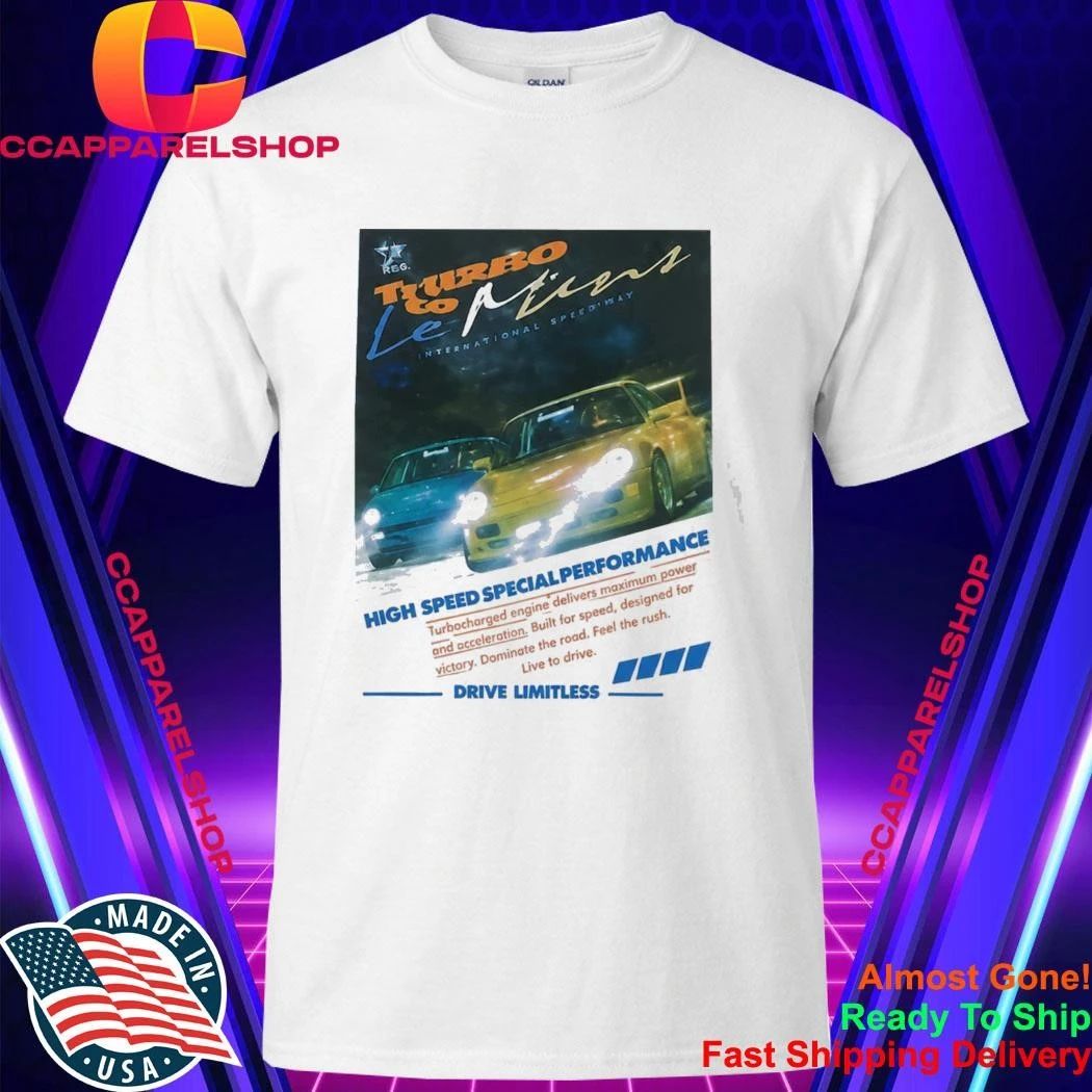 Justin Bieber Turbo Le Mans Drive Limitless Shirt
