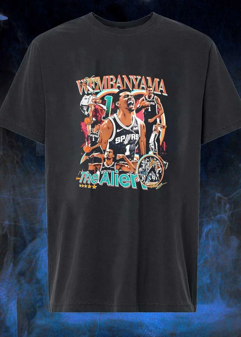 Victor Wembanyama The Alien San Antonio Spurs T-Shirt