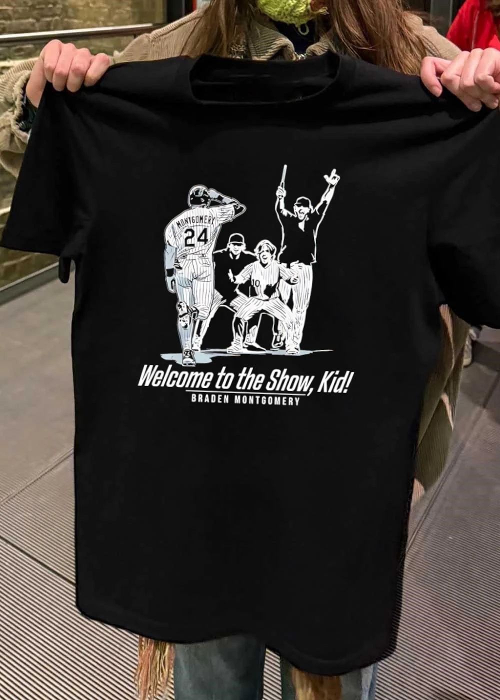 Braden Montgomery Welcome to the Show Kid Texas A&M T-Shirt