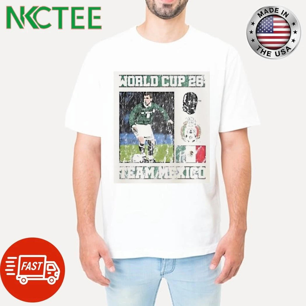 Alberto Garcia Aspe Mexico National Team World Cup 26 Shirts