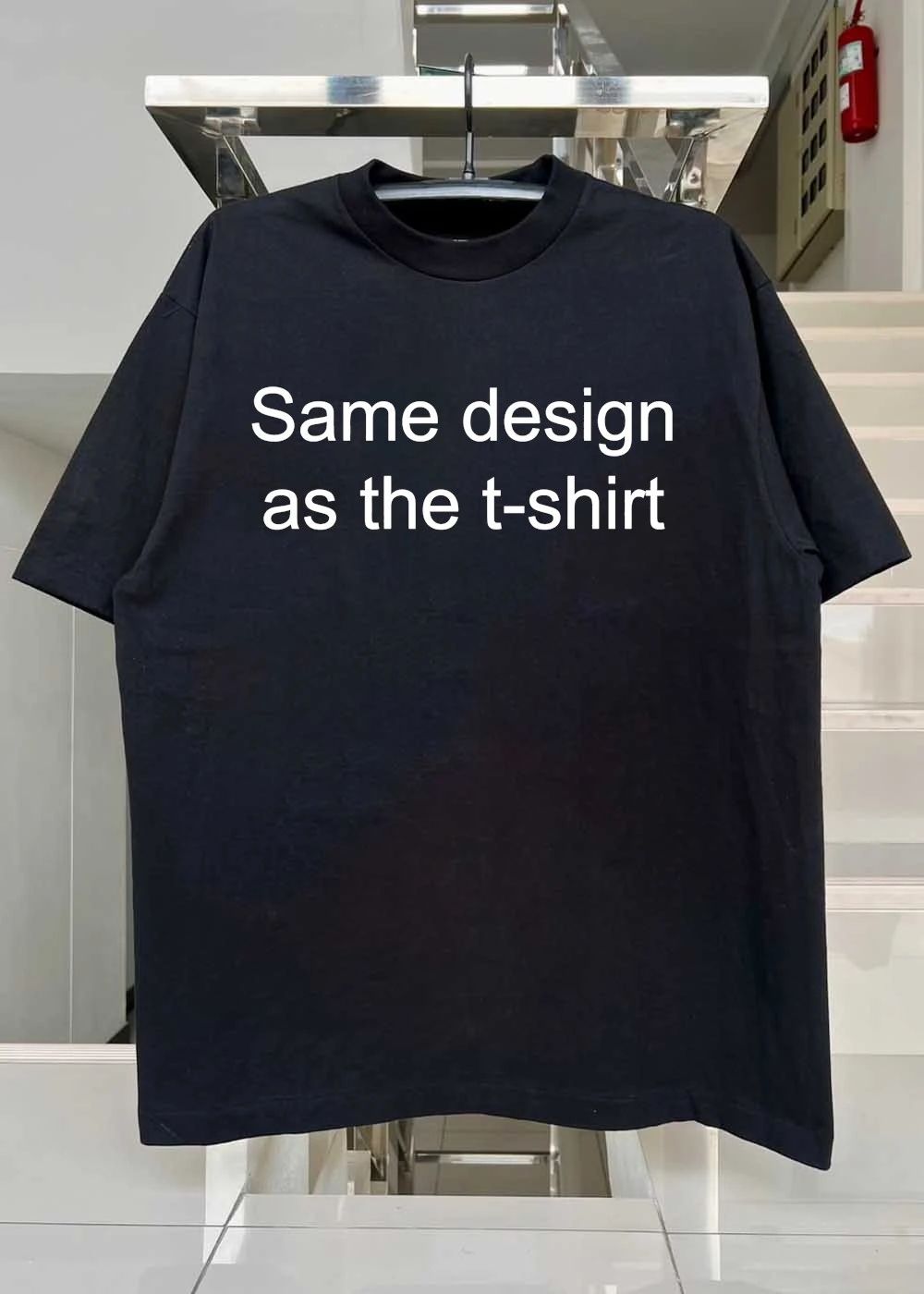 Same design as the t-shirt shirt