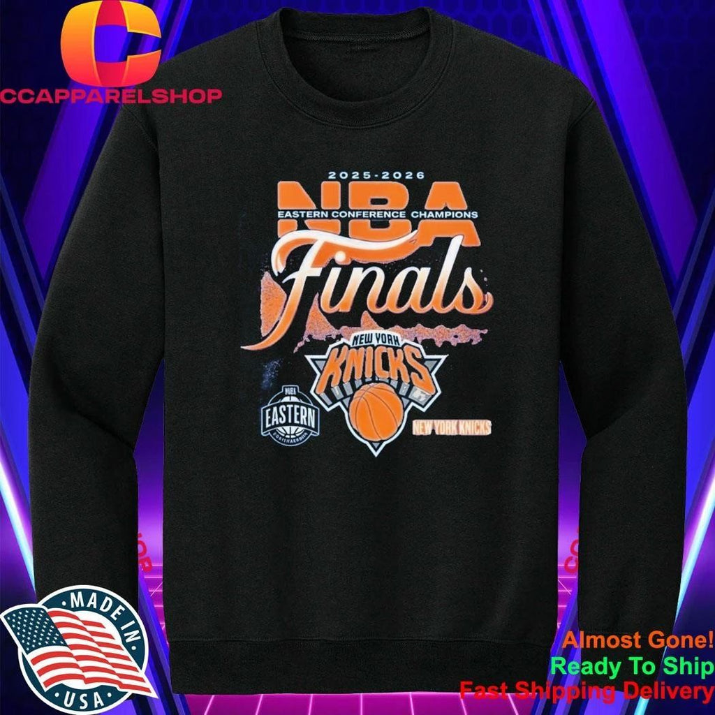 NY Knicks 2026 Eastern Conference Champions Finals Signature Shirt