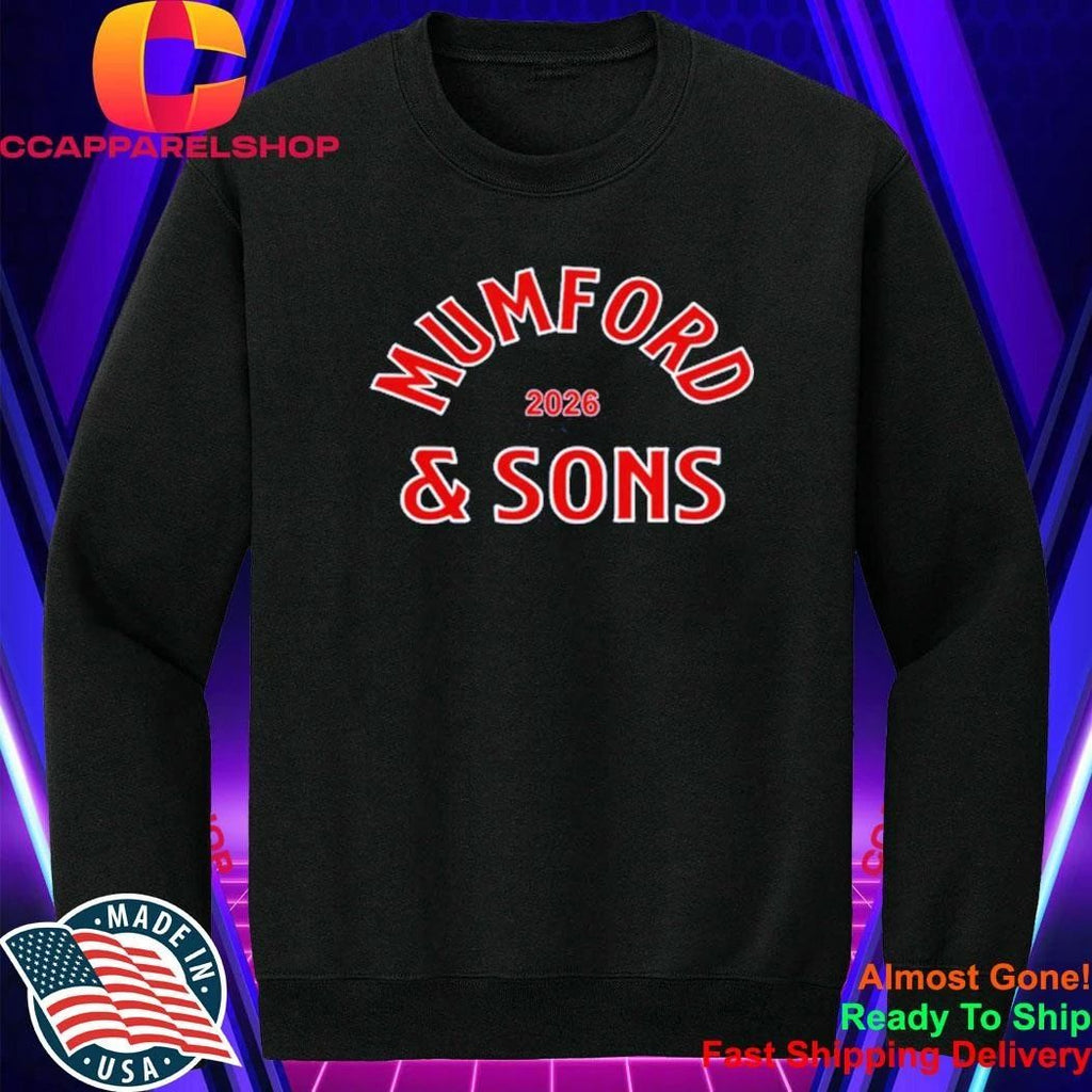 Mumford and Sons Fenway 2026 Shirt