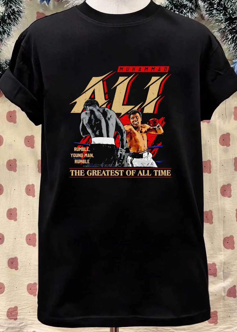 Muhammad Ali Rumble the greatest of all time shirt