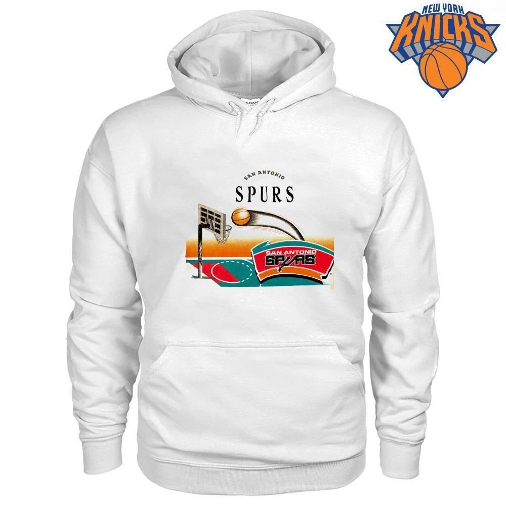 San Antonio Spurs Vintage 90s Retro Style Basketball Court Net Graphic NBA Finals 2026 Shirt