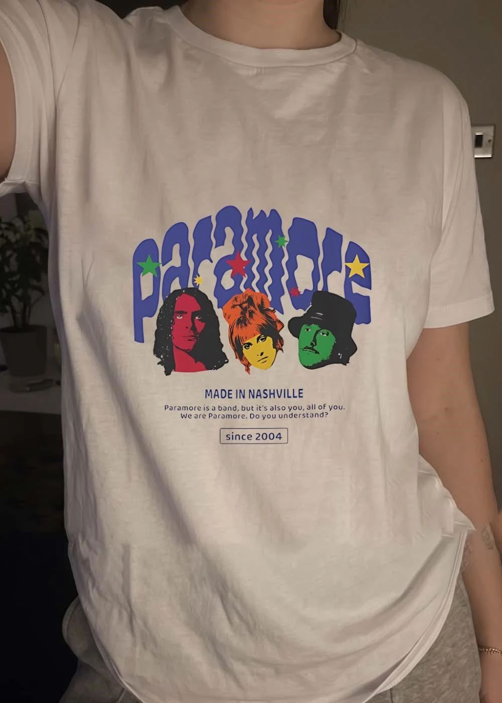 Since 2004 Paramore Nashville Band Graphic shirt