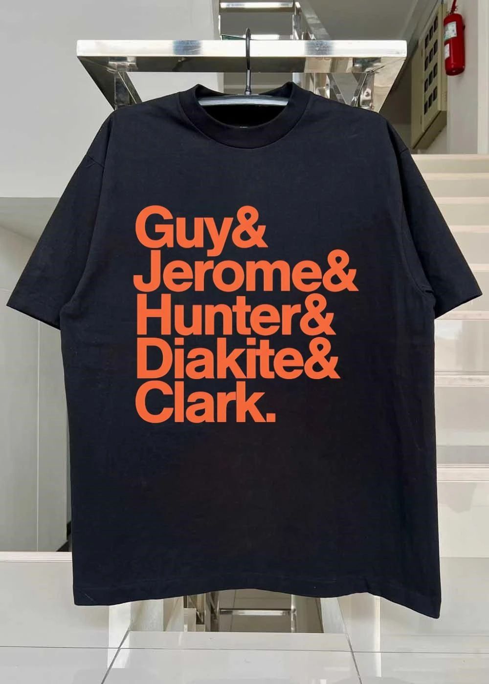 Guy Jerome Hunter Diakite Clark and Shirt