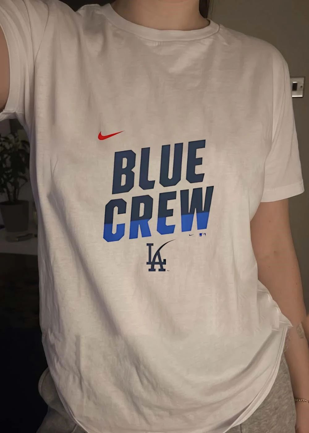 MLB Los Angeles Dodgers Blue Crew T-Shirt