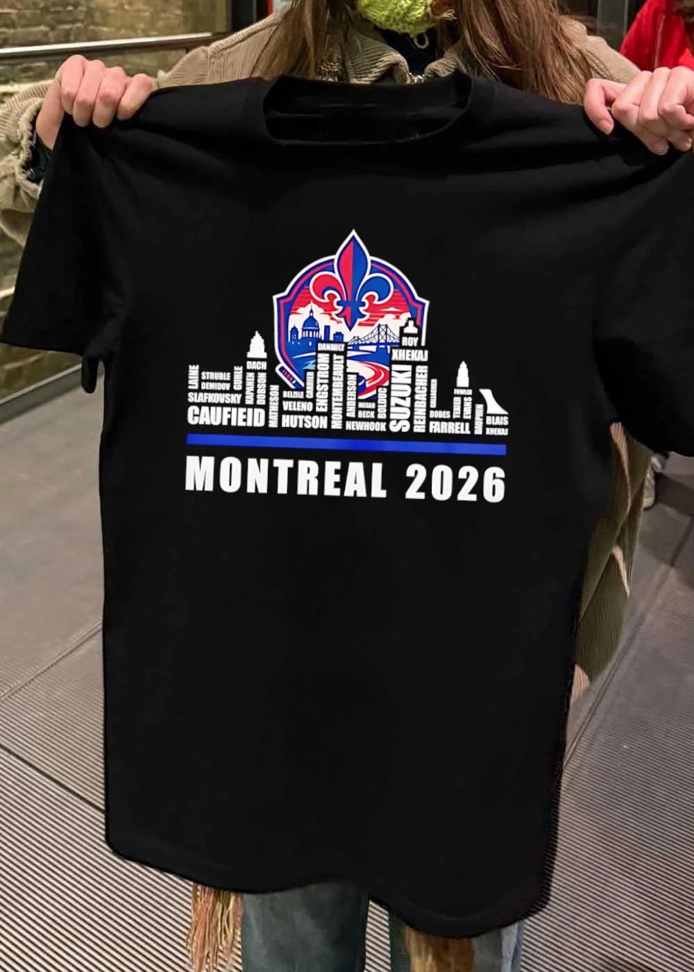 Caufield Suzuki Slafkovsky Montreal Canadiens 2026 NHL Laine Struble Demidov Guhle shirt