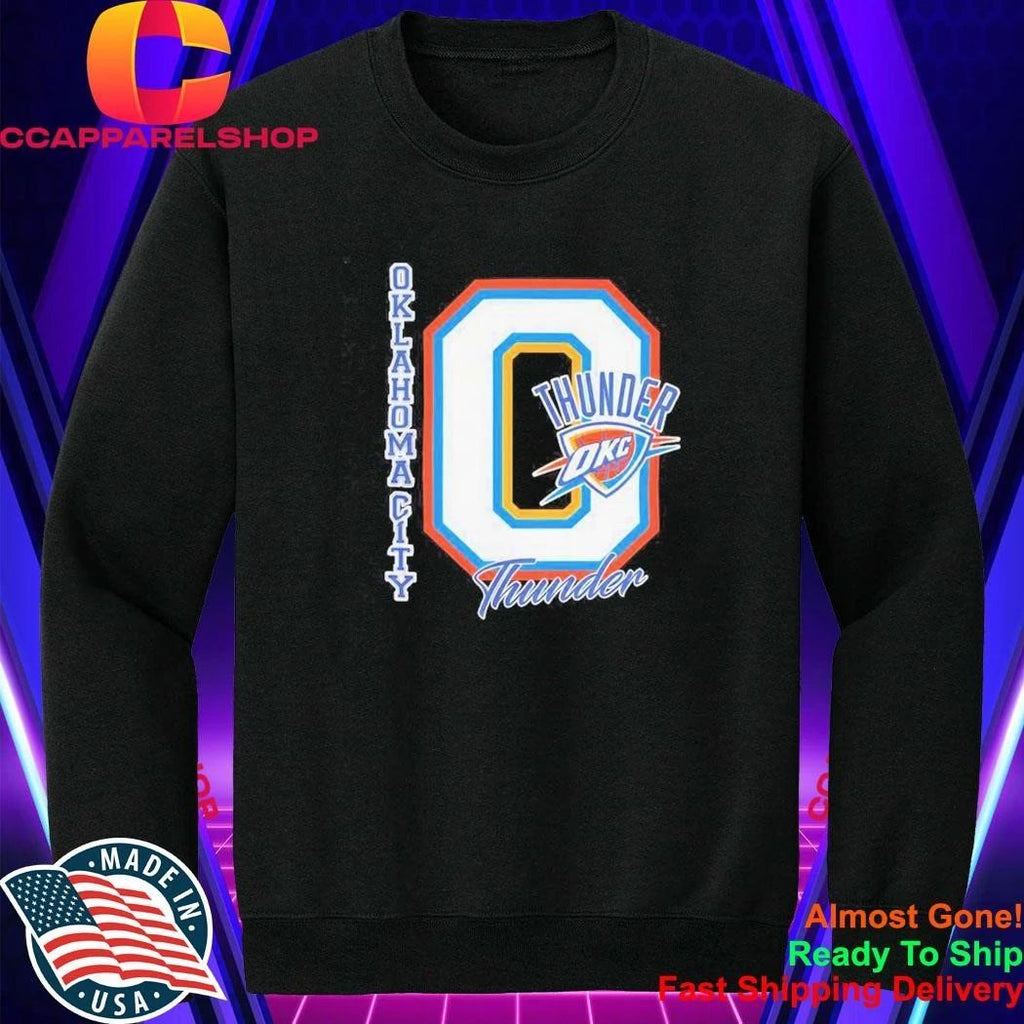 Oklahoma City Thunder Merch West Conference Champions big logo Shirt