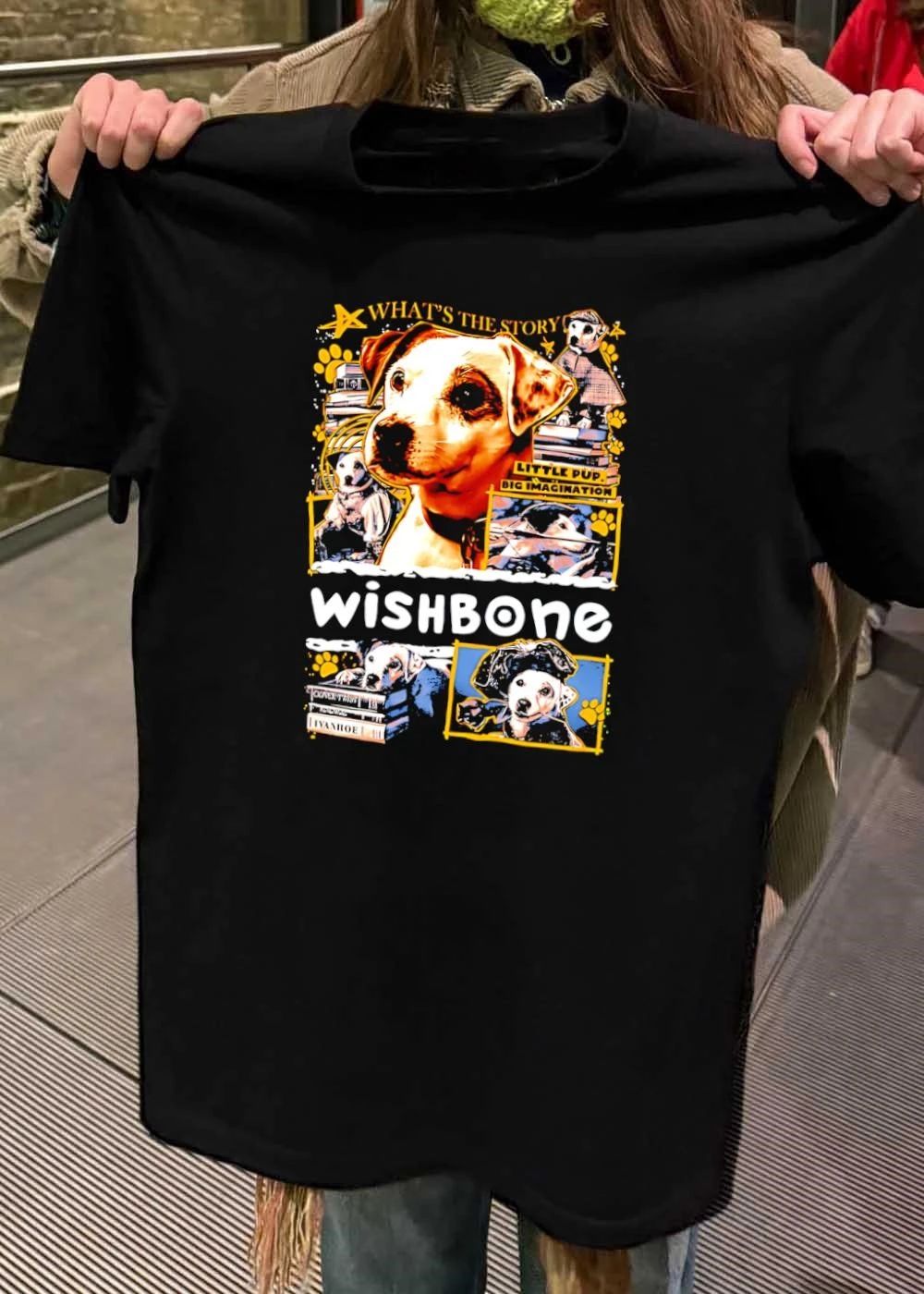 What’s the Story Little Pup Big Imagination Oliver Twist Ivanhoe Wishbone Shirt
