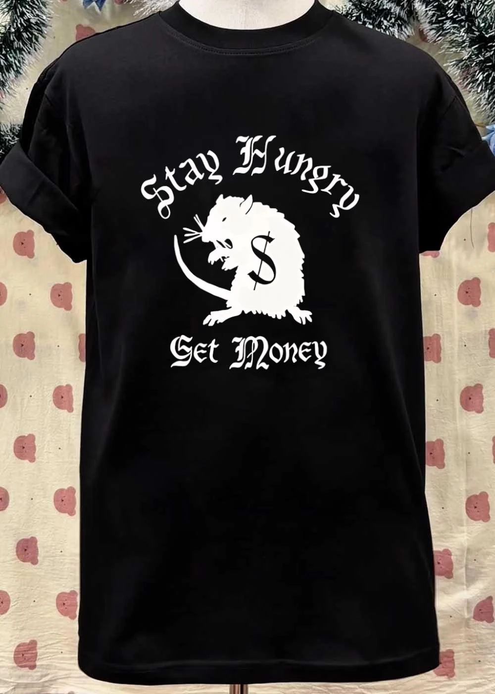 Stay Hungry, Get Money Rat Shirt