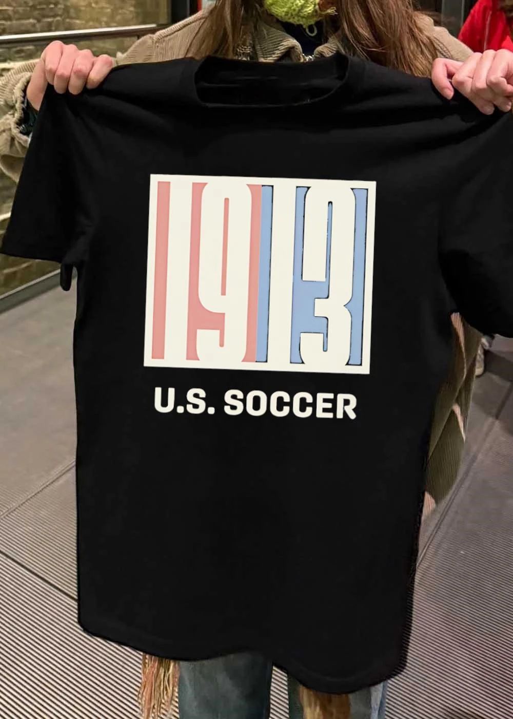 US Soccer 1913 Established Heritage Logo Crewneck T-Shirt
