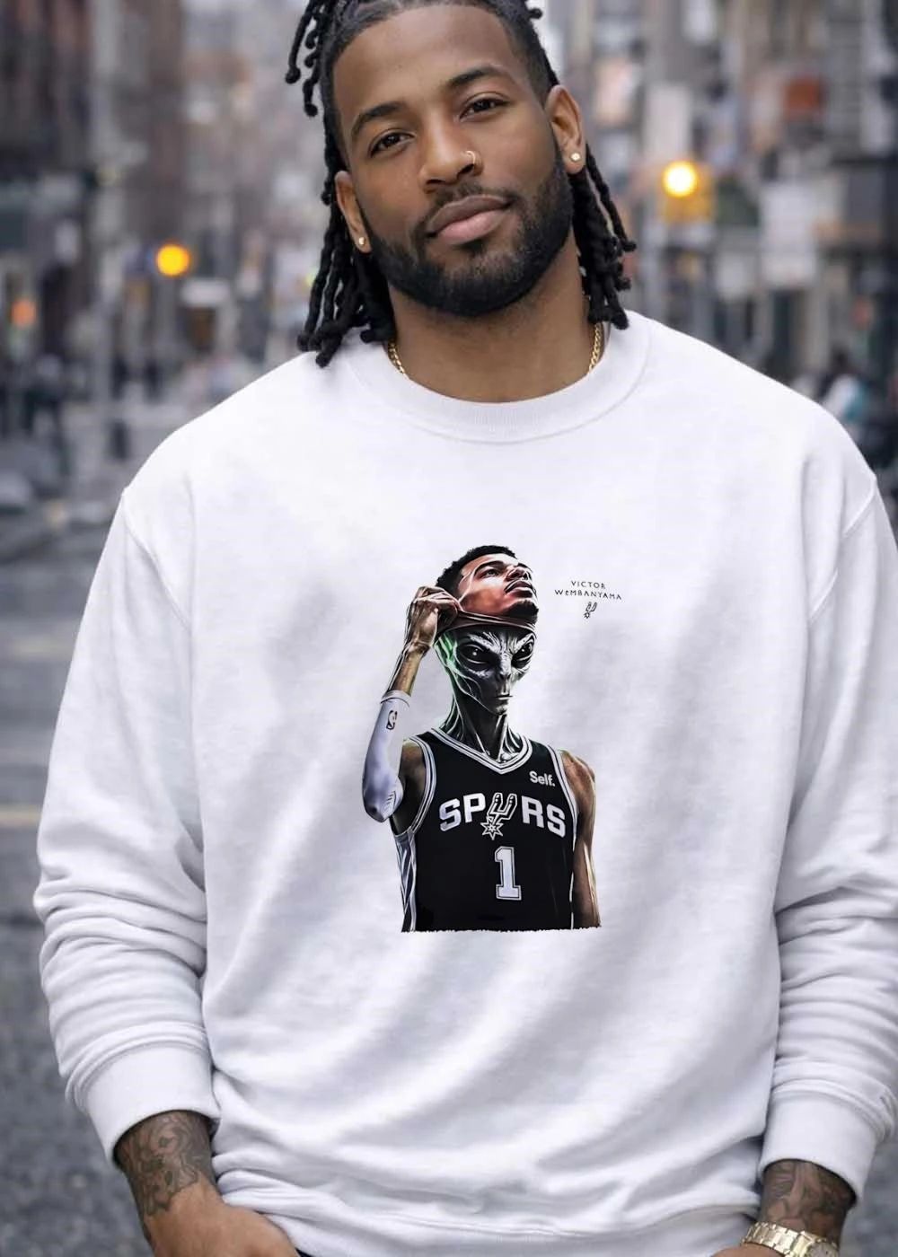 Victor Wembanyama San Antonio Spurs 2023 NBA Rookie of the Year Self 1 shirt