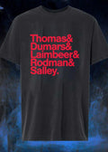 Detroit Pistons Legend Players Thomas Dumars Laimbeer Rodman Salley T-Shirt