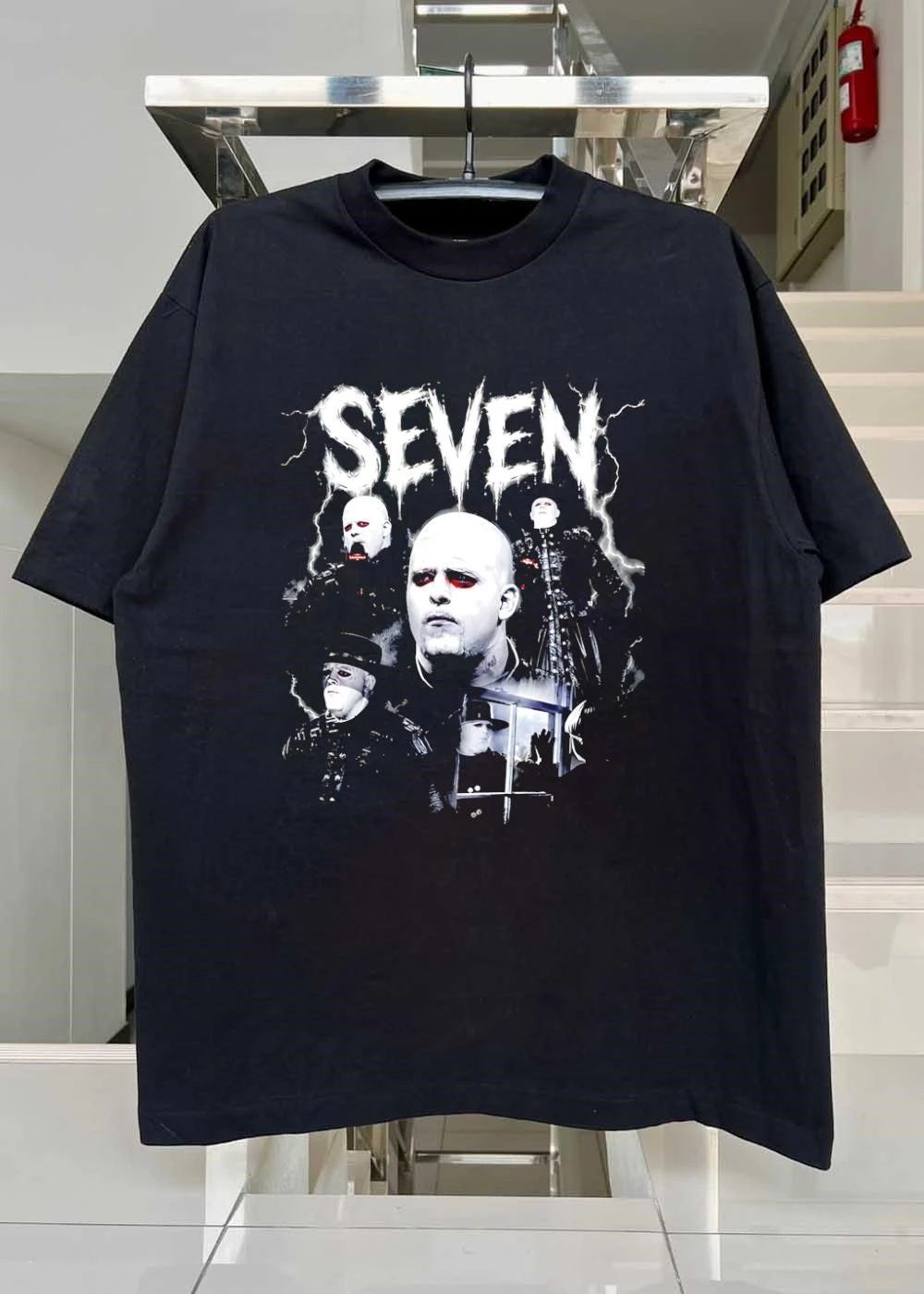 Kevin Thorn Wrestling Seven Lightning Graphic T-Shirt