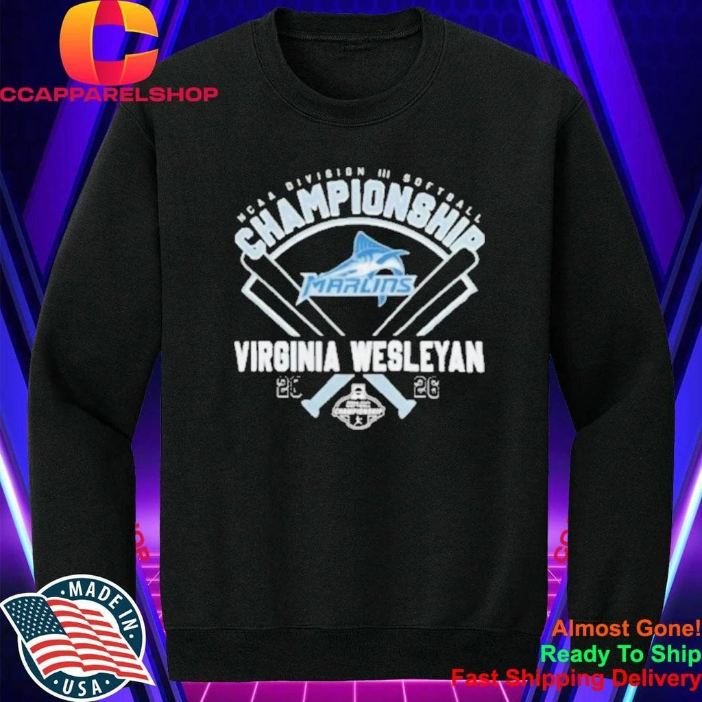 2026 Ncaa Division Iii Softball Championship Virginia Wesleyan Marlins Shirt