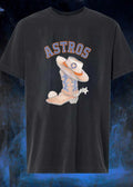 Houston Astros Western Cowboy Boot and Hat Baseball T-Shirt