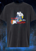 Blues Buzzards Vulture Playing Electric Guitar shirt