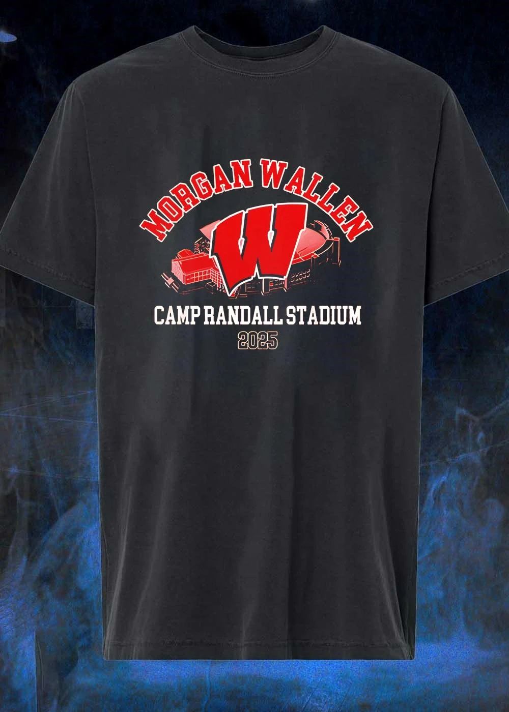 Wisconsin Badgers x Morgan Wallen Tour 2026 shirt