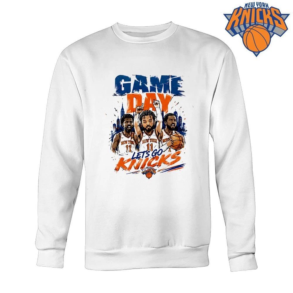 Game Day Lets Go Knicks New York Basketball Skyline NBA Finals 2026 Shirt