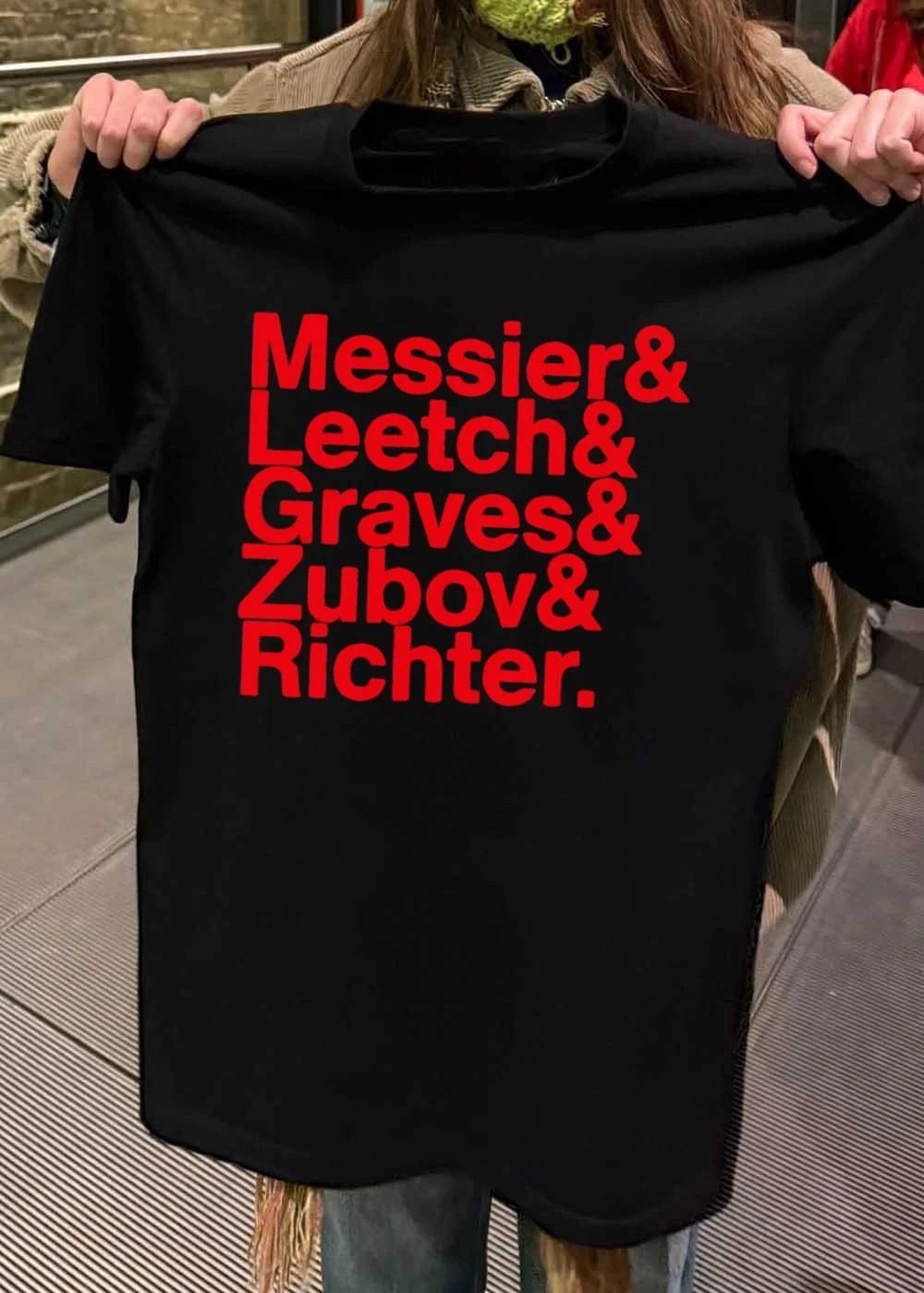 New York Rangers Heritage List Messier Leetch Graves Zubov Richter Team Shirt