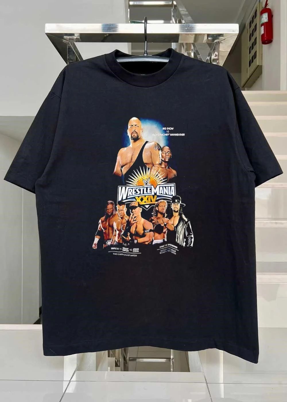 WrestleMania XXIV Triple H vs Randy Orton vs John Cena vs Edge vs Undertaker shirt