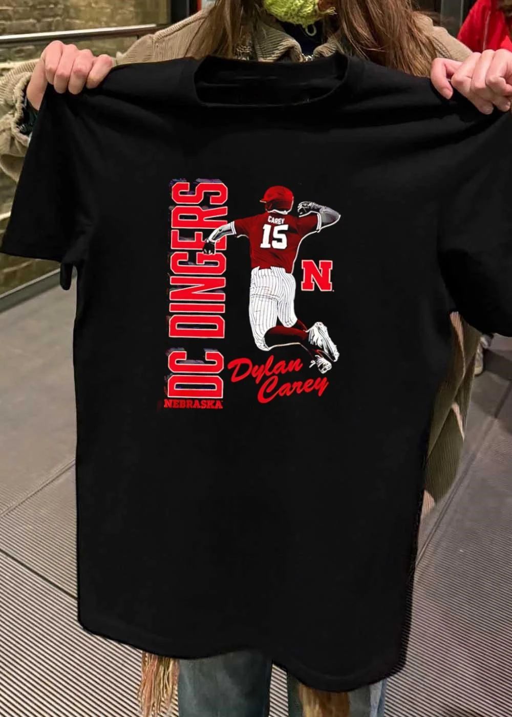Dylan Carey Nebraska Cornhuskers NCAA Baseball DC DINGERS NEBRASKA Dylan Carey shirt
