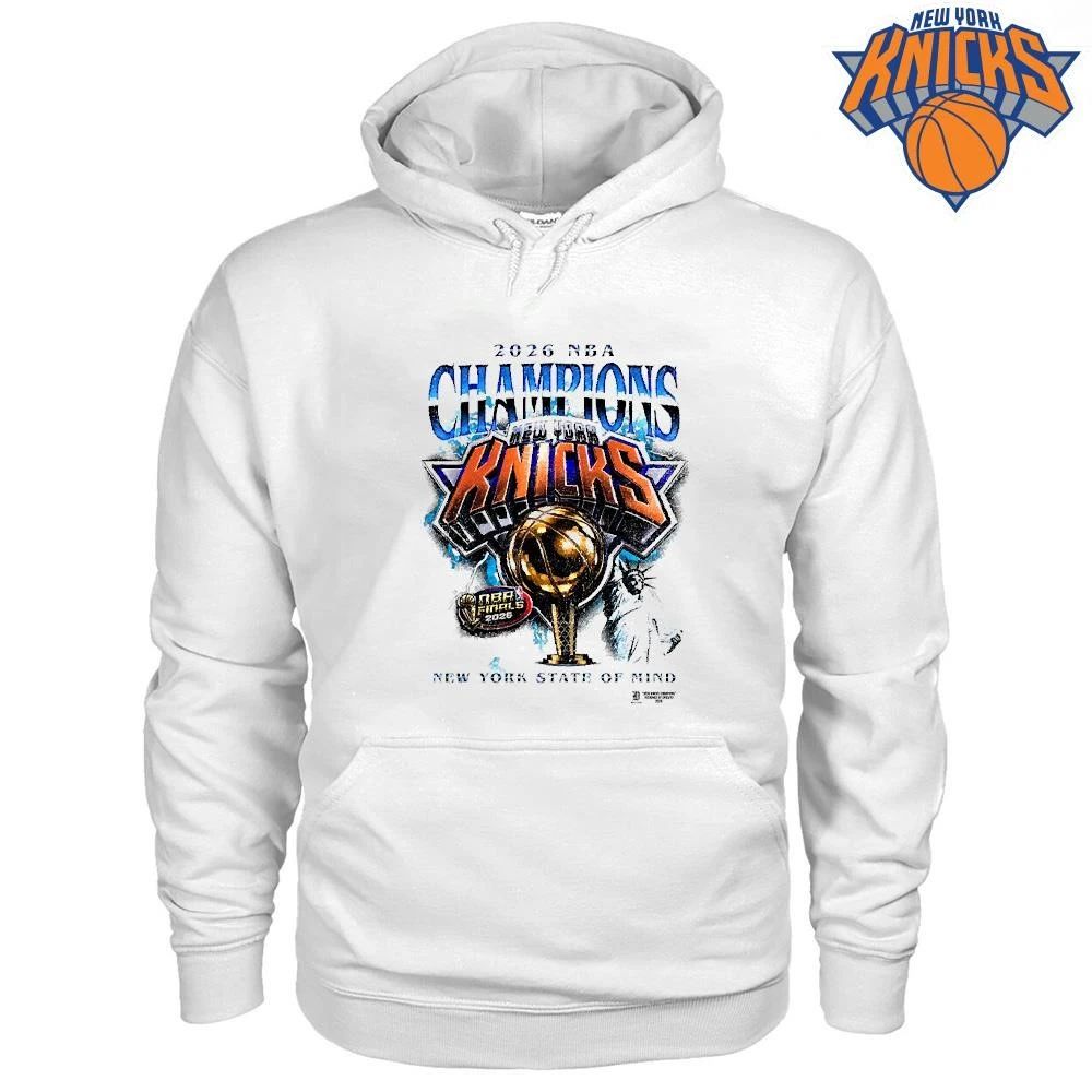 Vintage New York Knicks Champions NBA 2026 New York State Of Mind Shirt