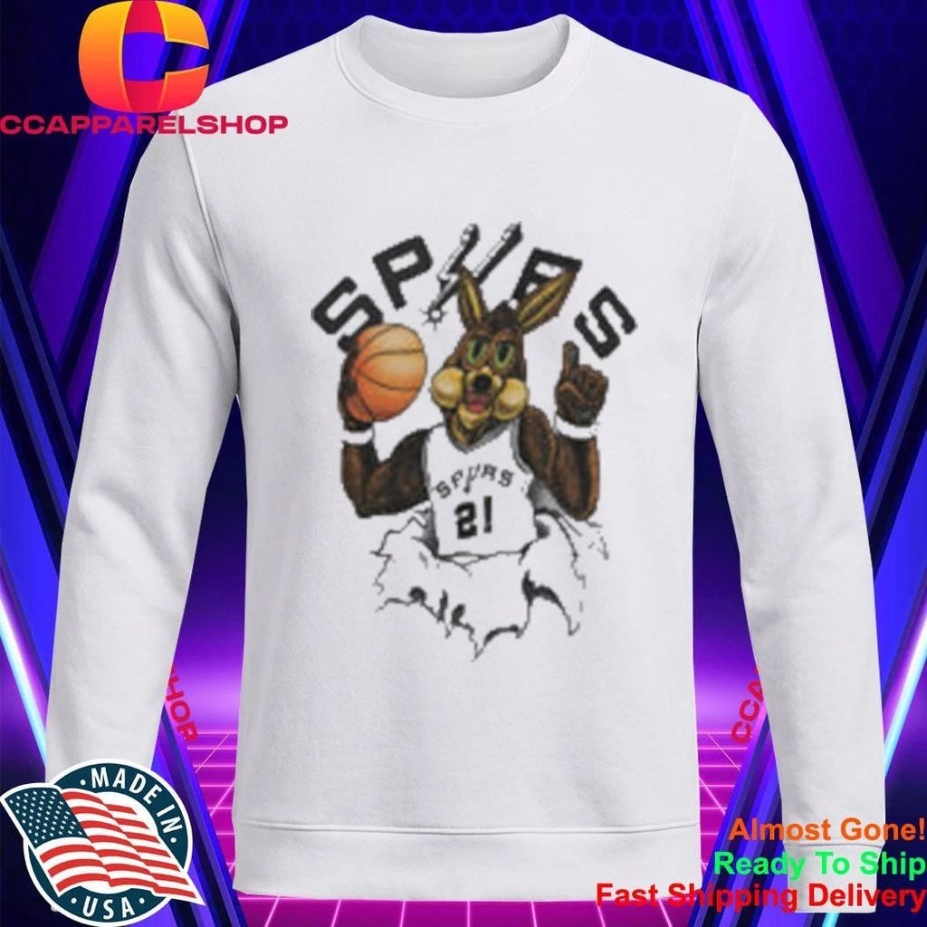 San Antonio Basketball Spurs Bunny 21 Shirt