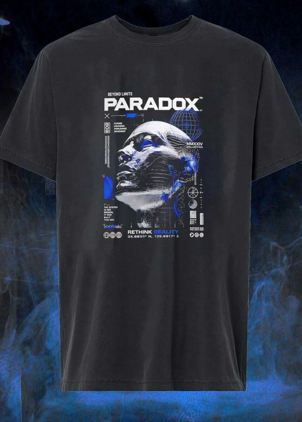 Beyond Limits Paradox Rethink Reality Future Unknown Worldwide Movement Shirt