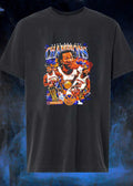 2025 NBA Cup Champions Knicks Players Roster Trophy Shirt