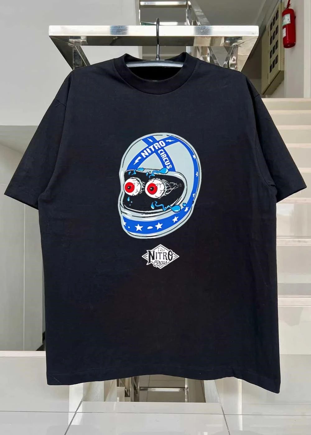 Nitro Circus Staring Eyeballs Helmet T-Shirt
