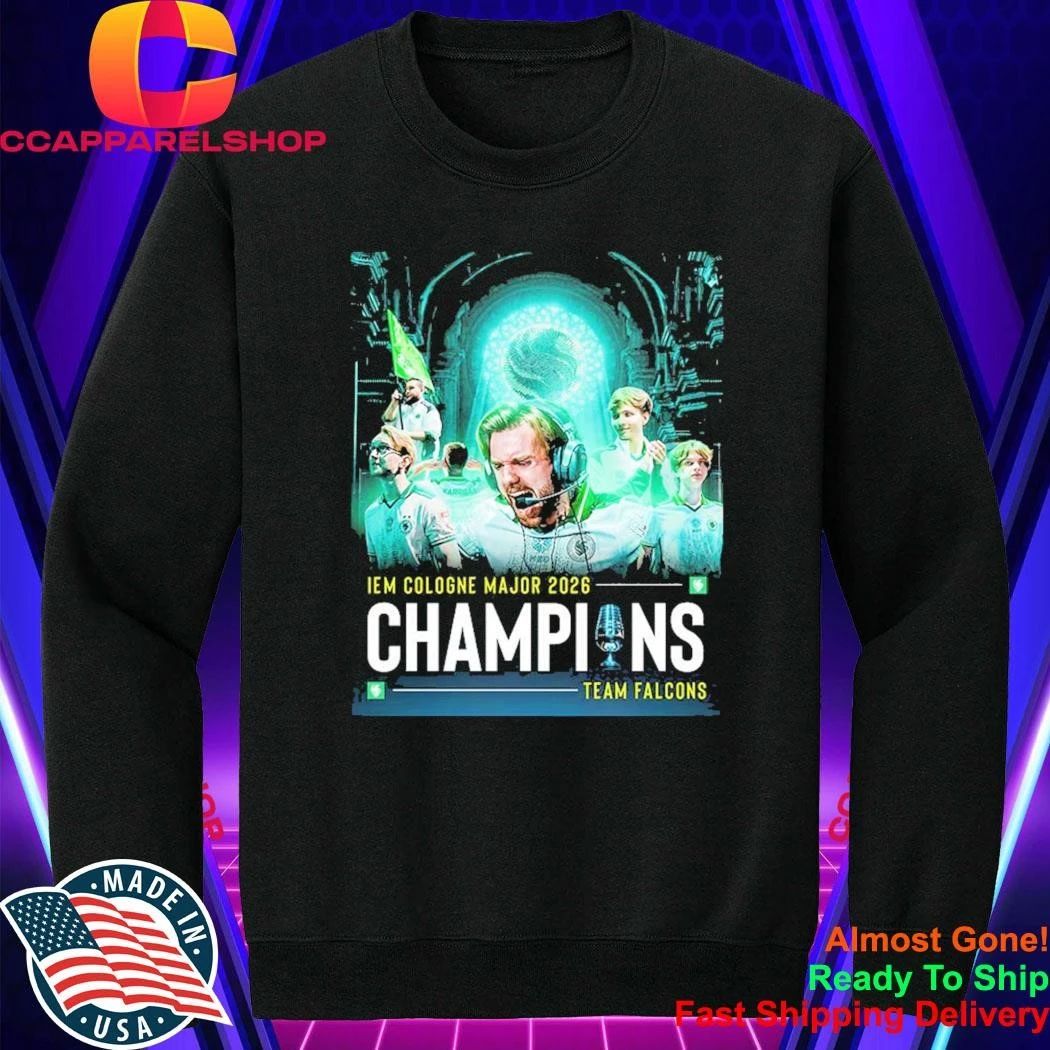 Falcons Is The IEM Cologne Major 2026 Champions First Major For Niko Shirt