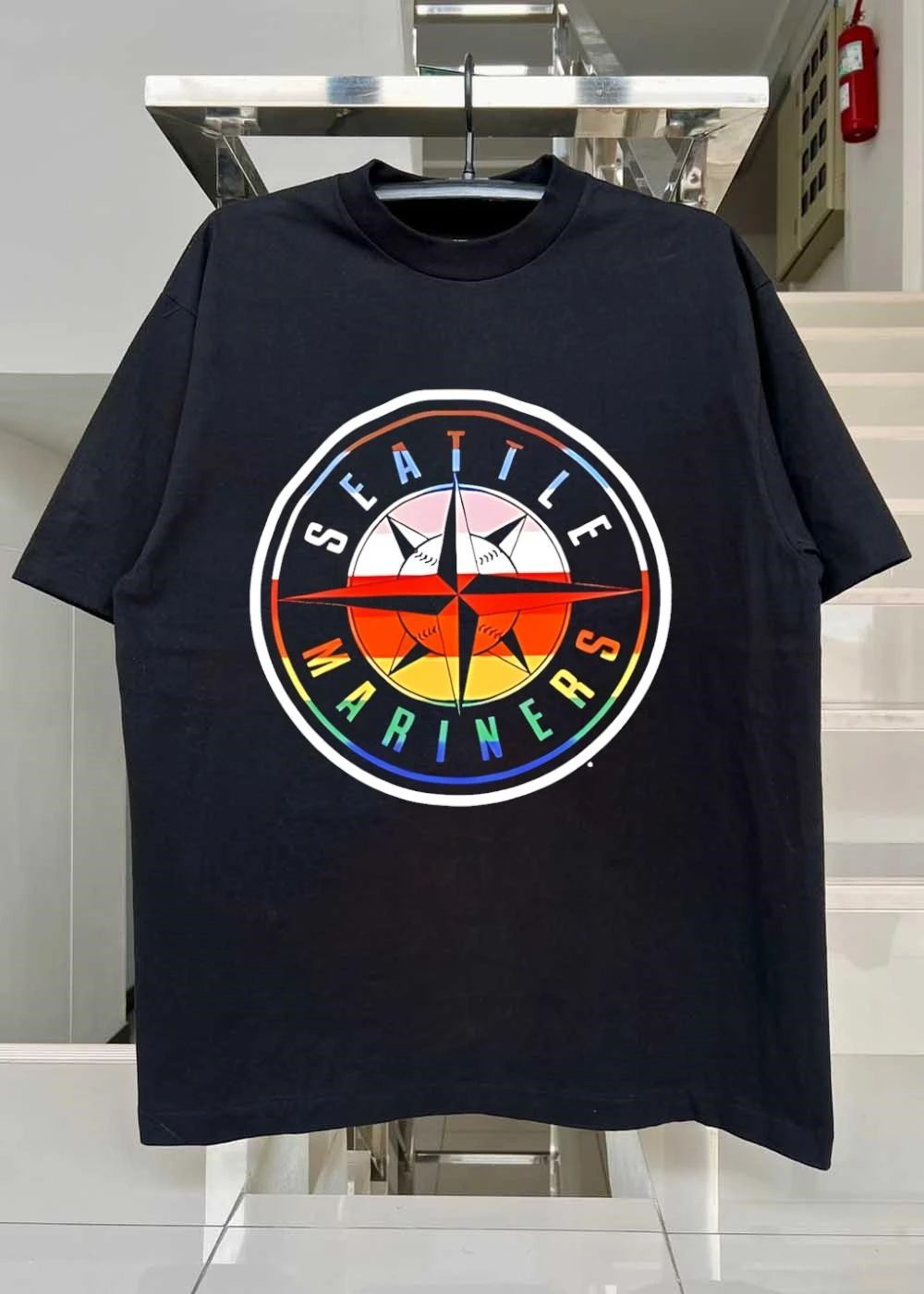 Seattle Mariners Compass Rose Baseball Logo shirt